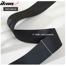 Load image into Gallery viewer, Universal Black 4 Point Buckle Racing Seat Belt Harness Nylon