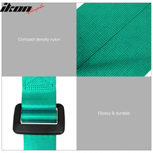 Load image into Gallery viewer, Universal Green 4 Point Buckle Racing Seat Belt Harness Nylon