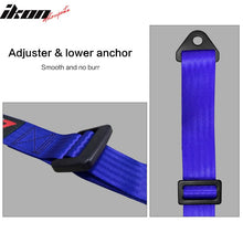 Load image into Gallery viewer, Universal Purple 2" 4 Point Buckle Racing Seat Belt Harness Nylon
