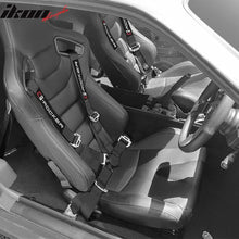 Load image into Gallery viewer, Universal 4 Point Cam-Lock Black Racing Harness Seat Belt Nylon