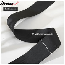 Load image into Gallery viewer, Universal 4 Point Cam-Lock Black Racing Harness Seat Belt Nylon