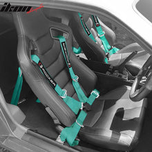 Load image into Gallery viewer, Universal 4 Point Cam-Lock Green Racing Harness Seat Belt Nylon