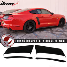 Load image into Gallery viewer, 2015-2017 Ford Mustang Unpainted Side Window Louver Rear Fender Scoop