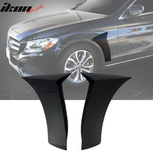 Load image into Gallery viewer, 2015-2018 Benz W205 C-Class Sedan Black Side Fender Vent Cover ABS