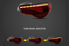 Load image into Gallery viewer, Scion FR-S Subaru BRZ Toyota 86 GT86 FT86 GTS Style LED Tail Lights (2012-2020)