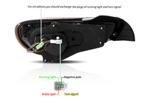 Load image into Gallery viewer, Scion FR-S Subaru BRZ Toyota 86 GT86 FT86 GTS Style LED Tail Lights (2012-2020)