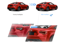 Load image into Gallery viewer, Scion FR-S Subaru BRZ Toyota 86 GT86 FT86 GTS Style LED Tail Lights (2012-2020)