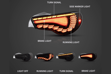 Load image into Gallery viewer, Scion FR-S Subaru BRZ Toyota 86 GT86 FT86 GTS Style LED Tail Lights (2012-2020)