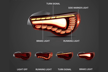 Load image into Gallery viewer, Scion FR-S Subaru BRZ Toyota 86 GT86 FT86 GTS Style LED Tail Lights (2012-2020)