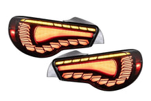 Load image into Gallery viewer, Scion FR-S Subaru BRZ Toyota 86 GT86 FT86 GTS Style LED Tail Lights (2012-2020)