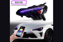 Load image into Gallery viewer, Scion FR-S Subaru BRZ Toyota GT86 RGB Headlights (2012-2021)