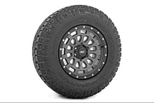 Load image into Gallery viewer, Rough Country 87 Series Wheel | Simulated Beadlock | Gray/Black | 17x8.5 | 6x5.5 | +0mm