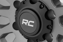 Load image into Gallery viewer, Rough Country 87 Series Wheel | Simulated Beadlock | Gray/Black | 17x8.5 | 6x5.5 | +0mm
