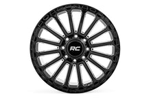 Load image into Gallery viewer, Rough Country 97 Series Wheel | One-Piece | Gloss Black | 17x9 | 5x5 | -12mm