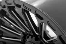 Load image into Gallery viewer, Rough Country 97 Series Wheel | One-Piece | Gloss Black | 17x9 | 5x5 | -12mm
