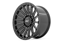 Load image into Gallery viewer, Rough Country 97 Series Wheel | One-Piece | Gloss Black | 17x9 | 5x5 | -12mm