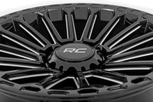 Load image into Gallery viewer, Rough Country 97 Series Wheel | One-Piece | Gloss Black | 17x9 | 5x5 | -12mm