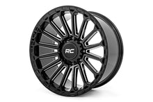 Load image into Gallery viewer, Rough Country 97 Series Wheel | One-Piece | Gloss Black | 17x9 | 5x5 | -12mm
