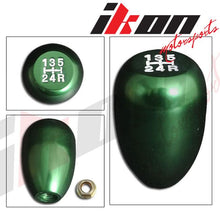 Load image into Gallery viewer, Honda Acura JDM 5-Speed Green knob Shift Knob Stitch Suede Boot Cover