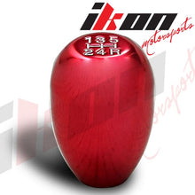 Load image into Gallery viewer, Honda Acura JDM 5-Speed Red knob Shift Knob Stitch Suede Boot Cover