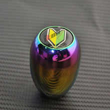 Load image into Gallery viewer, Honda Accord Civic T-R style Titanium BD Logo EG Gear Shift Knob
