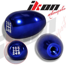 Load image into Gallery viewer, Universal 5 Speed Blue Shift Knob Shifter Manual JDM MT Gear M8X1.25