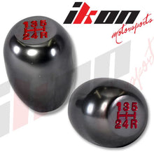 Load image into Gallery viewer, Gunmetal M12X1.75 Thread Manual T-R Style Gear Shift Knob 5 Speed JDM