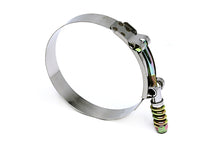 Load image into Gallery viewer, HPS 304 Stainless Steel Spring Loaded T-Bolt Hose Clamp Size #108 4-1/4" - 4-9/16" SLTC-425
