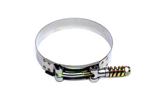 Load image into Gallery viewer, HPS 304 Stainless Steel Spring Loaded T-Bolt Hose Clamp Size #132 5" - 5-5/16" SLTC-500