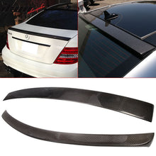 Load image into Gallery viewer, 2012-2015 Benz C-Class W204 OE Style Roof Trunk Spoiler Carbon Fiber