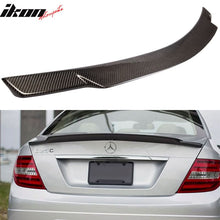 Load image into Gallery viewer, 2008-2014 Benz C-Class W204 V Style Trunk Spoiler Wing Carbon Fiber