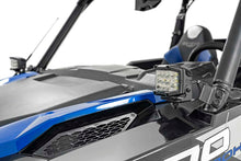Load image into Gallery viewer, LED Light Kit | Cage Mount | 2" Black Pair | White DRL | Polaris General XP 4 1000 