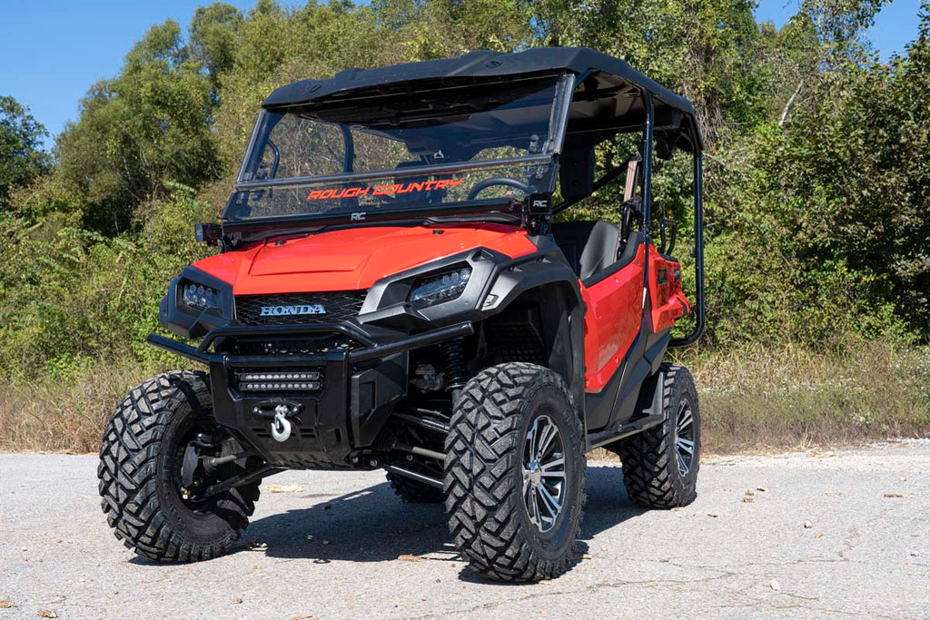 LED Light Kit | Cage Mount | 2" Black Pair | Honda Pioneer 1000 