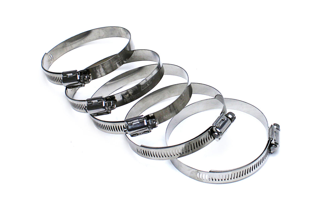 HPS Performance SSWC-84-108x5 Stainless Steel Worm Gear Hose Clamp