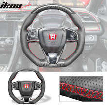 Load image into Gallery viewer, 2017-2021 Honda Civic 10th Gen Type R Matte Black Steering Wheel CF