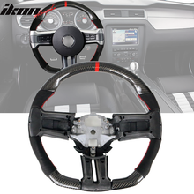 Load image into Gallery viewer, 2010-2014 Ford Mustang Steering Wheel Carbon Fiber