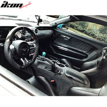 Load image into Gallery viewer, 2015-2017 Mustang V4 Matte Steering Wheel Red Ring CF Real Leather
