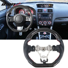 Load image into Gallery viewer, 2015-2021 WRX &amp; STI Steering Wheel Carbon Fiber