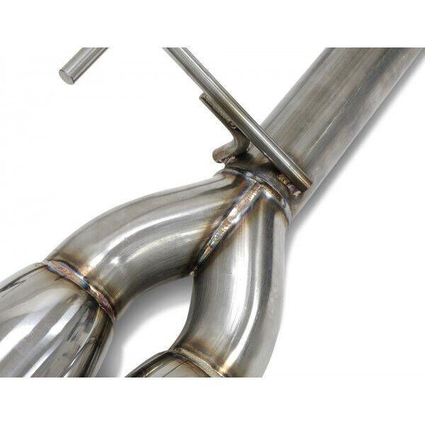 BLOX Racing T304 Muffler Delete - 2015-2021 Subaru WRX / STi