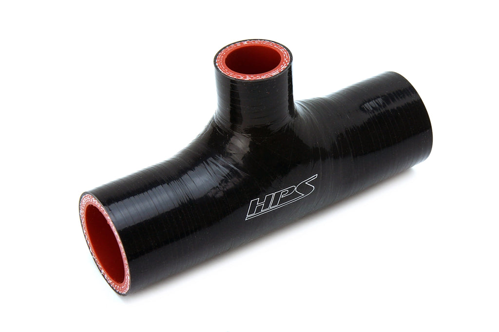 HPS Performance 100-THOSE-100-BLK Silicone Tee Hose Adapter