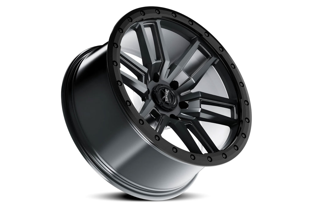 Torque Pritchett | Anthracite w/Black Lip | 17x9 | 6x5.5 | 0mm