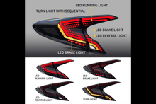Load image into Gallery viewer, Toyota CHR / C-HR Smoked Full LED Tail Lights (2018-2020)