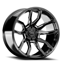 Load image into Gallery viewer, Torque Impact | Gloss Black w/Milled Accents | 20x9 | 8x180 | 0mm