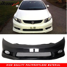 Load image into Gallery viewer, 2012-2015Â Honda Civic 4Dr FB6 Front Bumper MD Lip Conversion Foglight