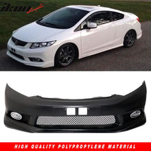 Load image into Gallery viewer, 2012-2013Â Honda Civic 2Dr Front Bumper MD Lip Conversion Foglight PP