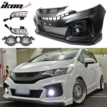 Load image into Gallery viewer, 2015-2016Â Honda Fit GK5 Jazz Front Bumper Conversion DLR Foglight PP