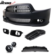 Load image into Gallery viewer, 2011-2014Â Dodge Charger SRT OE Black Front Bumper Conversion Cover PP