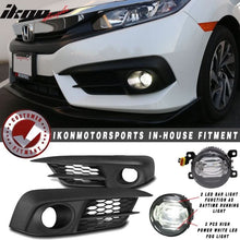 Load image into Gallery viewer, 2015-2016Â Honda Civic 4Dr 2Dr Fog Light And Fog Cover US Model ABS