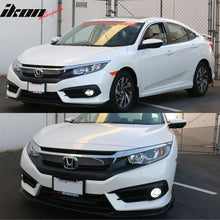 Load image into Gallery viewer, 2015-2016Â Honda Civic 4Dr 2Dr Fog Light And Fog Cover US Model ABS