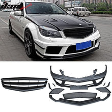 Load image into Gallery viewer, 2008-2011 Benz W204 BENZ Black-Series Conversion Front Bumper Grill PP